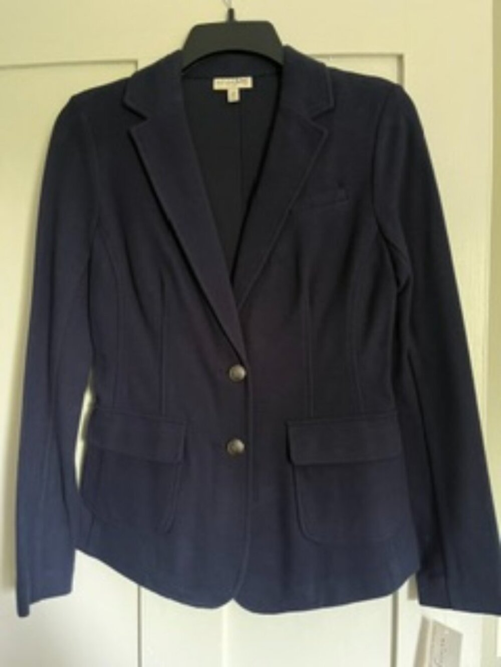 Blazer- Navy Blue Maison Jules Women's Blazer, XS